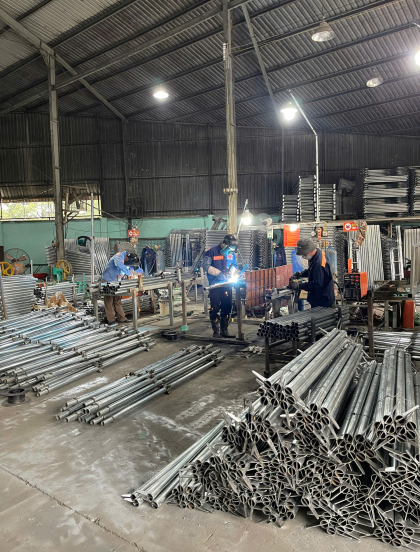 GIA CÔNG GIÀN GIÁO THEO YÊU CẦU